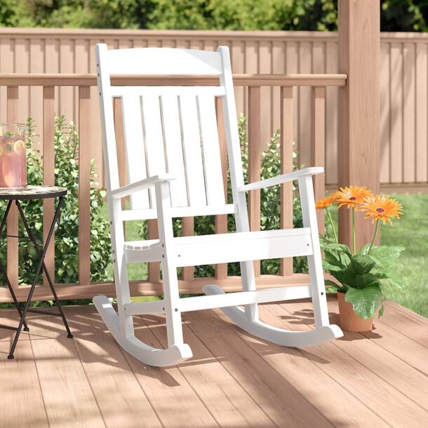 Tortuga Outdoor Portside Wicker Outdoor Glider & Reviews | Wayfair